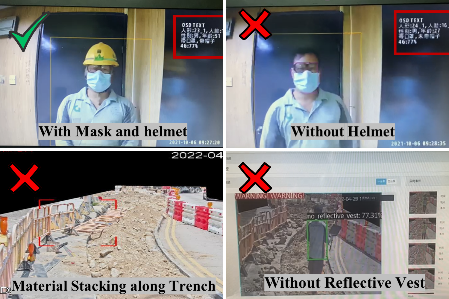 Supply of Digital Supervision System with AI Camera